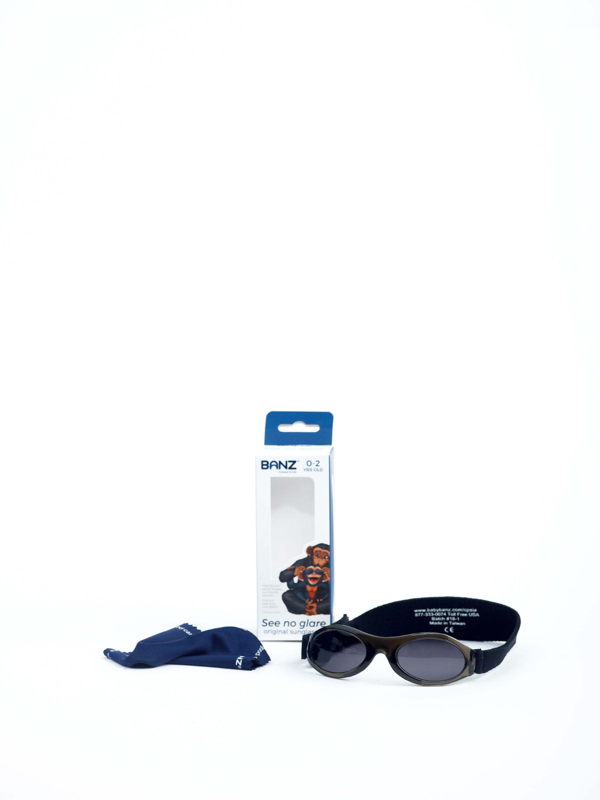 Baby Banz Bubzee Sunglasses Black 0-2 Years