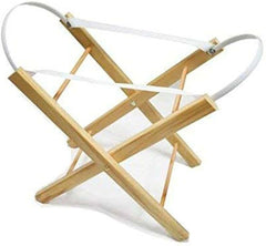 Cuddles Dolls Moses Basket Stand Natural