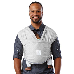 Baby K'tan Solid Cotton Carrier Heather Grey Xs Size