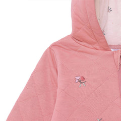 Bebetto Newborn Footless Jumpsuit - Light Rose