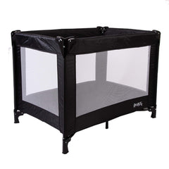 Red Kite Quiet Time Sleep Tight Travel Cot Black