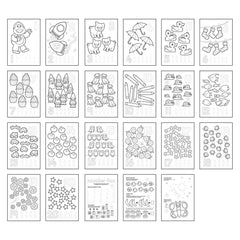 Orchard Toys 1 - 20 Colouring Book