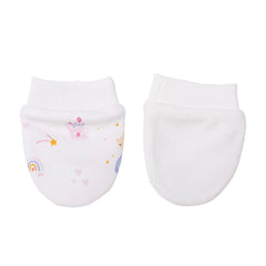 HelloBaby Girls Mitten Animal - Pink