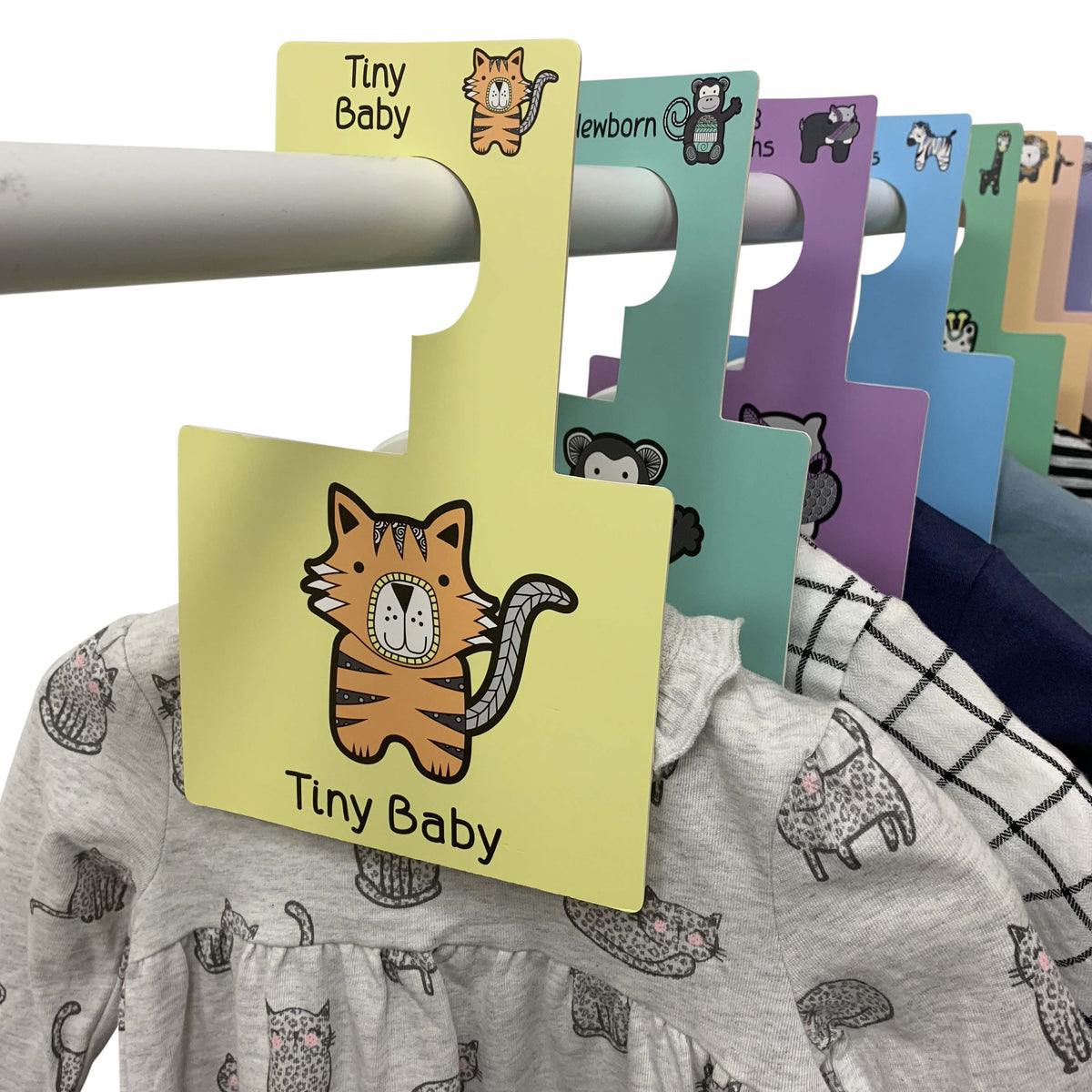 Belo And Me Wardrobe Dividers Safari Animals