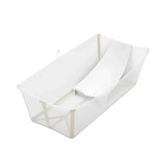 Stokke Flexi Bath X-Large Bath & Flexi Newborn Support Bundle - Sandy Beige