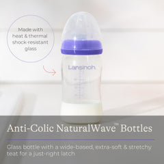 Lansinoh Feeding Bottle Glass 160Ml