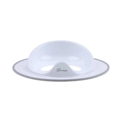 Dreambaby Toilet Topper with Grey Trim - White