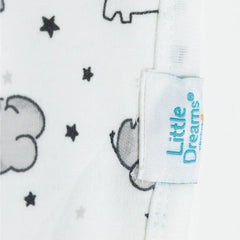 Little Dreams Boys Cotton Jersey Blankets - Ecru