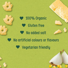 Organix Cheese & Onion Gruffalo Claws Multipack 12+ months 60g (4x15g)