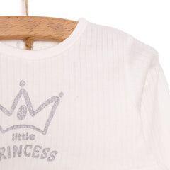 HelloBaby Little Life Newborn Girl Dress - Ecru