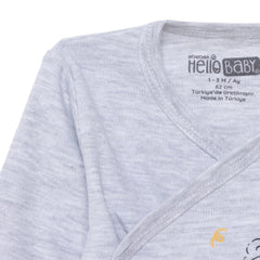 HelloBaby Newborn Body-Footed Bottom - Grey