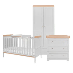Tutti Bambini Rio 3 pcs Room Set - Slate/Honey Oak