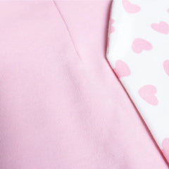 Little Plane Girls 2-Pack Hat Heart - Pink