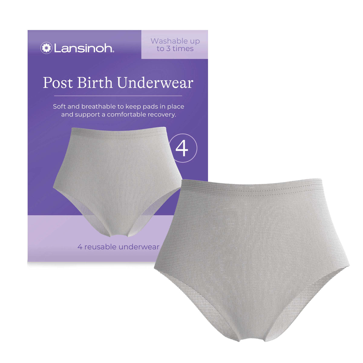 Lansinoh Postpartum Underwear Pack Of 4