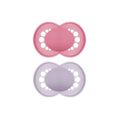 MAM Original Soother 6-18 months Pack of 2 - Pink