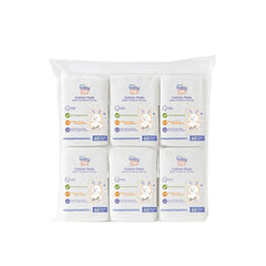 baby me Baby Cleaning Cotton Pads 6x60 pcs