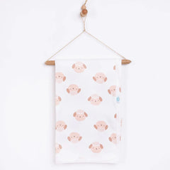 Little Dreams Girls 100% Cotton Blanket 80x80 cm - Printed