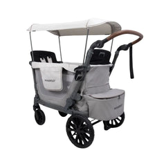Wonderfold L2 Quad Stroller Wagon - Grey