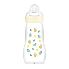 Mam Bottle Feel Good Glass 260Ml 1 Pack Unisex