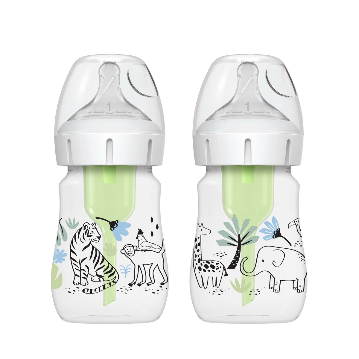 Dr Brown's Bottle Designer 150Ml X2 Jungle