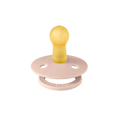 BIBS Colour Latex Soothers 0-6 months Pack of 2 - Vanilla & Blush
