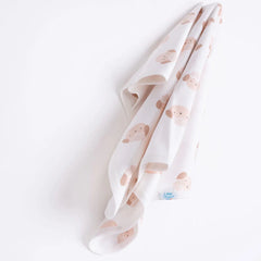 Little Dreams Girls 100% Cotton Blanket 80x80 cm - Printed