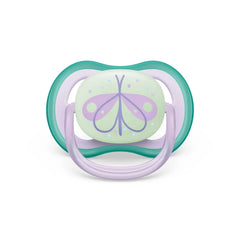Philips Avent Ultra Air Night Soother 0-6 months Pack of 2