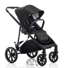 Mee-Go UNO Plus 3-in-1 with ISOFIX Base Travel System - Black/Chrome