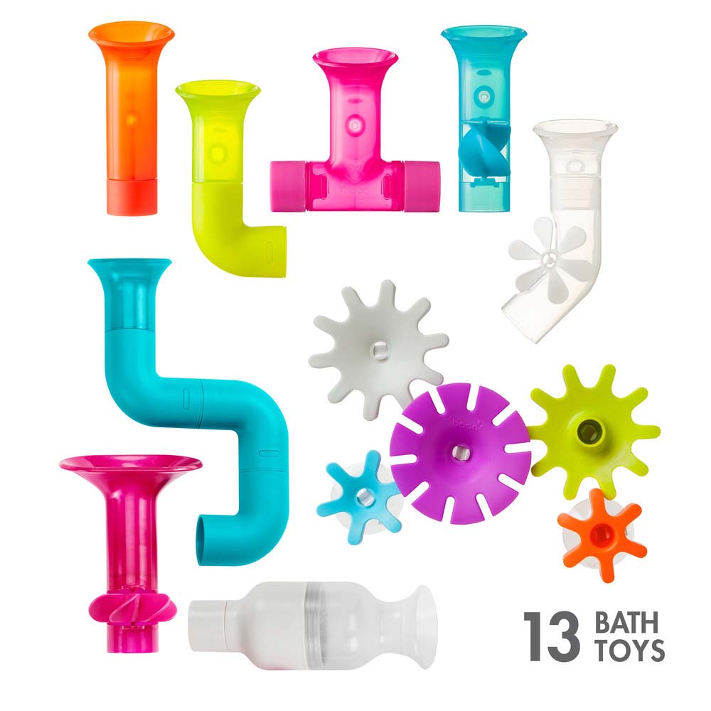 Boon Bath - Bundle Building Bath Toy Set (13Pc) Multi