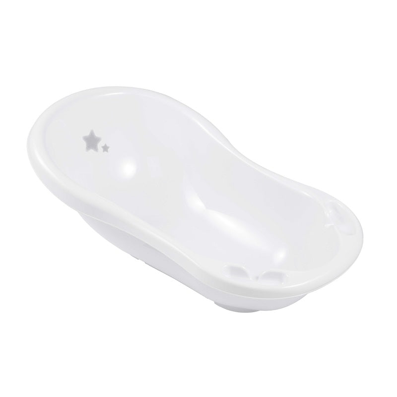 Keeeper Bath Maria With Plug 84Cm White With Stars