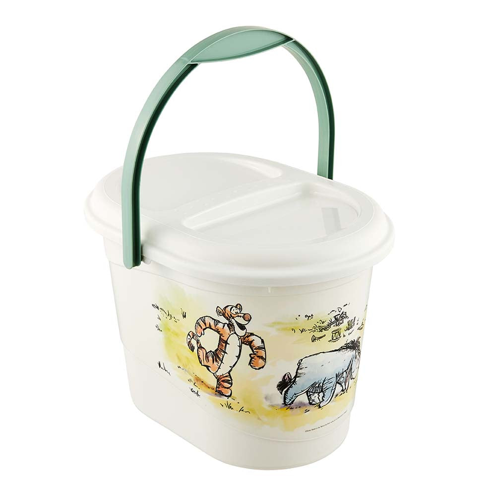 Keeeper Nappy Bin With Lid And Handle Winnie The Pooh