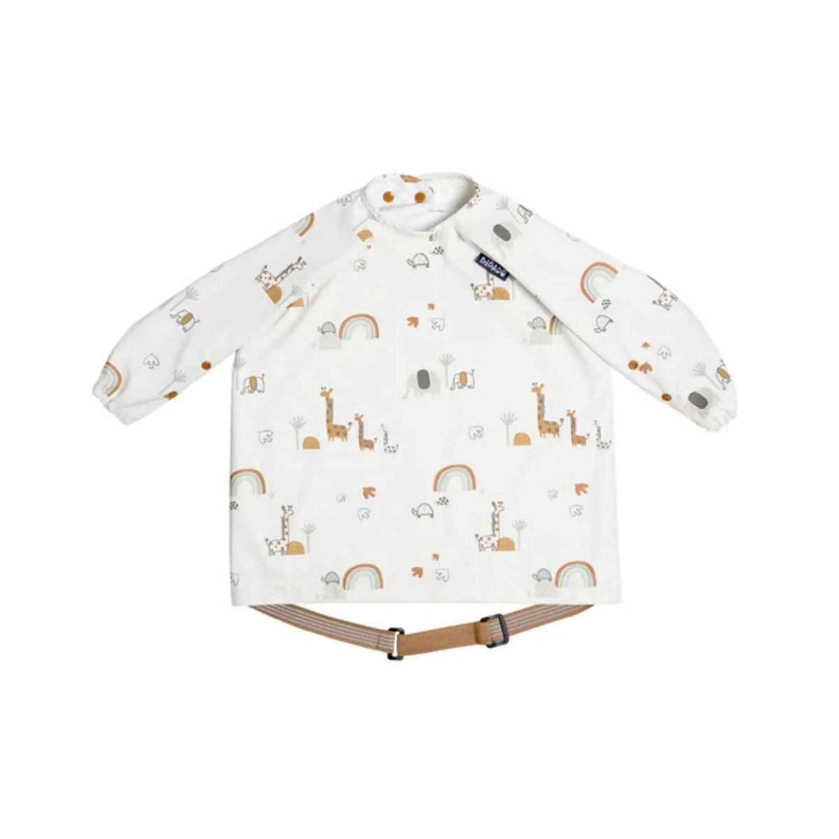 Bibado Coverall Weaning Bib - Serengeti Spaghetti