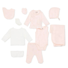 HelloBaby Newborn 10 pcs Starter Set - Pink