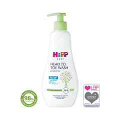 HiPP Head to Toe Baby Wash 400ml