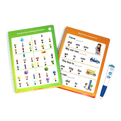 Hot Dots Learn at Home Reading & Maths Set 1 (4+ Years)