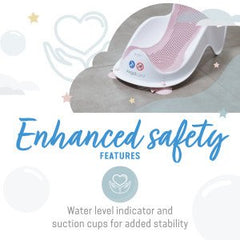 Angelcare Soft Touch Mini Baby Bath Support Pink