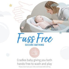 Angelcare Soft Touch Mini Baby Bath Support Grey