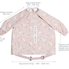 Bibado Coverall Weaning Bib Ecomm Bag Botanical Bunnies