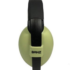 Baby Banz Bubzee Earmuffs Leaf Green 0-2 Years
