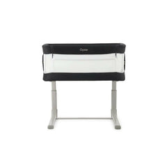 Oyster Wiggle Crib Co-Sleeper - Carbonite