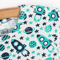 HelloBaby Boy Short Overalls - Green