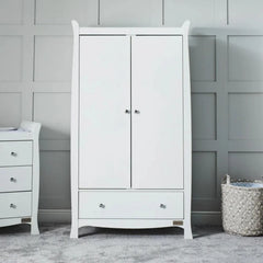 Ickle Bubba Snowdon Wardrobe - White