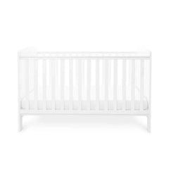 Ickle Bubba Coleby Classic Cot Bed White - Fibre Mattress