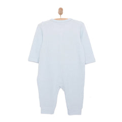 HelloBaby Newborn Baby Boy Jumpsuit - Light Blue