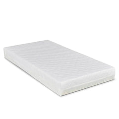 Ickle Bubba Coleby Style Cot Bed with Under Drawer Elephant Love Pink - Premium Sprung Mattress