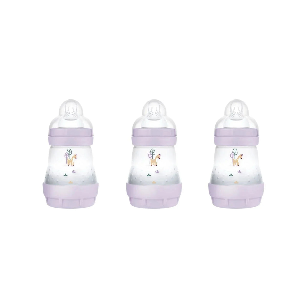 MAM Easy Start Anti-Colic Bottle 160ml Pack of 3 - Lilac
