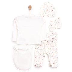 HelloBaby Newborn 5 pcs Starter Set - Ecru