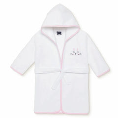 Mollia Girls Baby Bathrobe - White