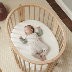 Stokke Sleepi Mini Fitted Sheet Ocs - White