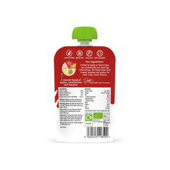 Little Freddie Organic Good for Brains Strawberries Bananas & Apples Baby Food Pouch with Omega 3 6+ months 100g